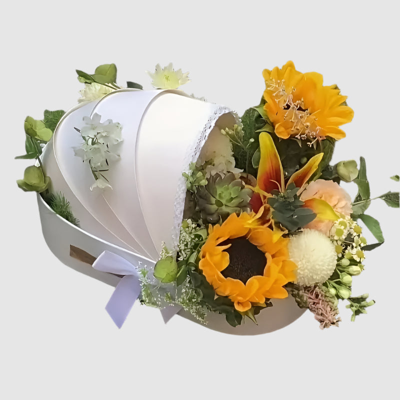 Gender Neutral Flower Cradle