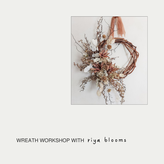 Dried Flower Wreath Workshop