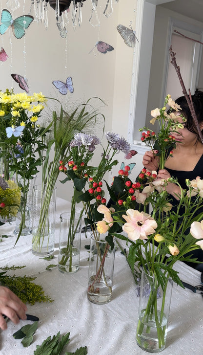 Mother's Day Hand-tied Bouquet Workshop - 2 hrs