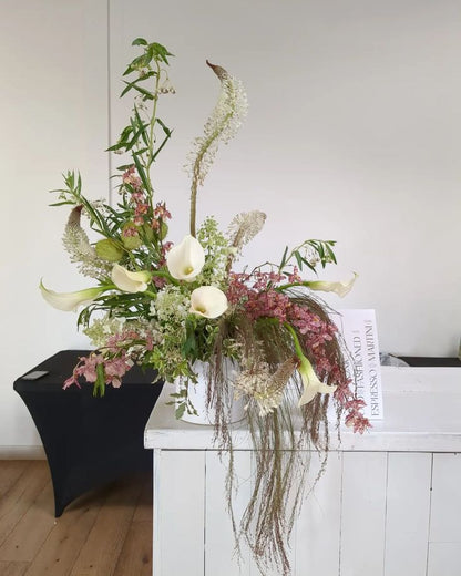 Custom Sculptural Flower Arrangement