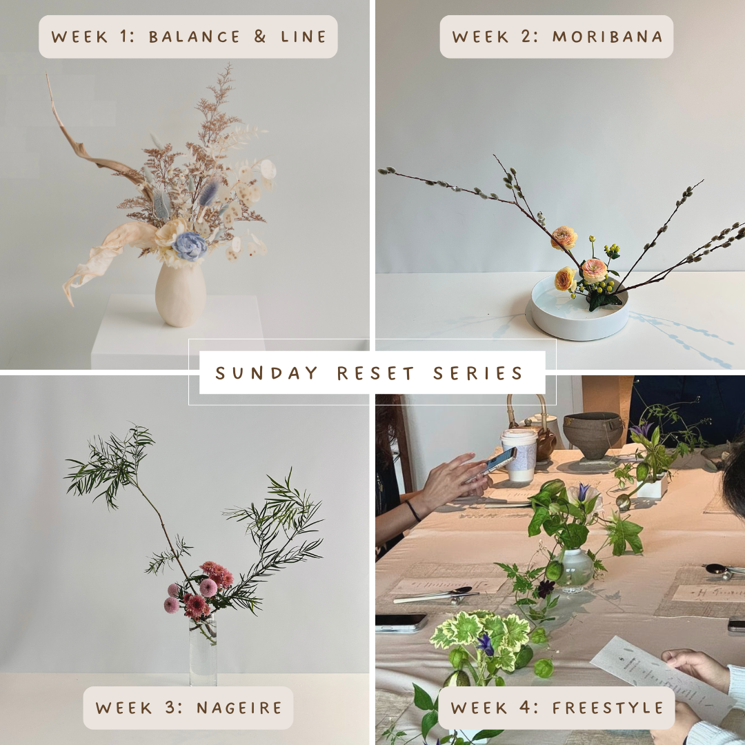 Sunday Reset: Ikebana Foundations (4-Week Series)
