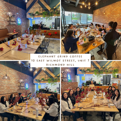 Lunar New Year Ikebana Flower Workshop