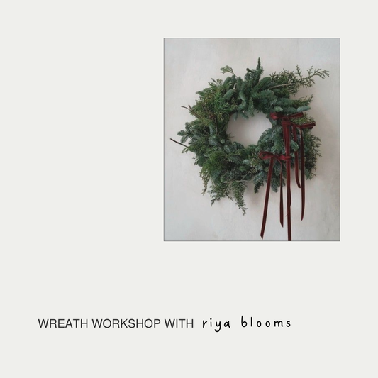 Holiday Floral Workshop - Wreath Making (Evergreens)
