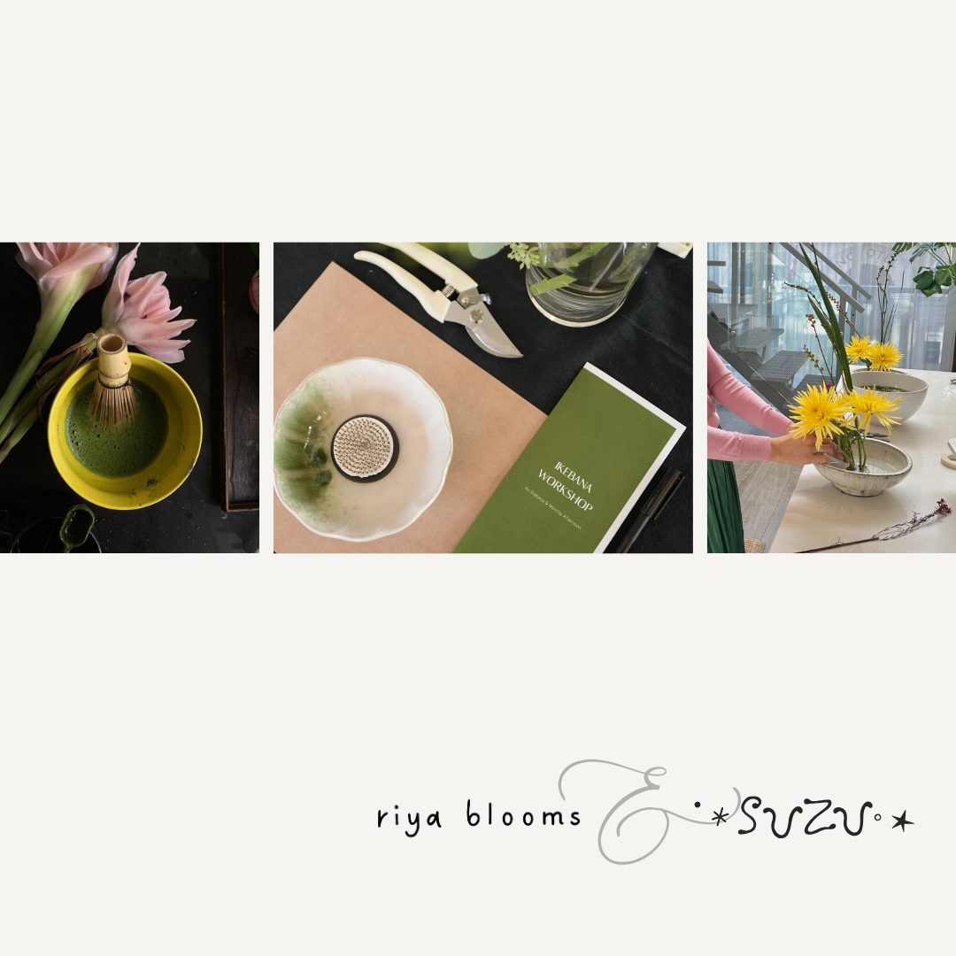 Ikebana Workshop & Matcha with Suzu Matcha